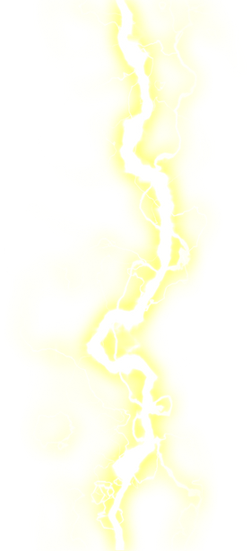 thunder lightning storm element